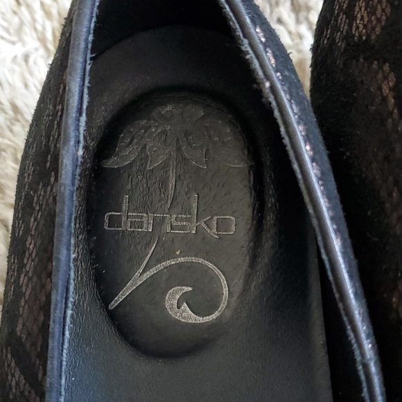 Dansko Olivia Bronze Snake Slip On Loafers… - Picture 6 of 8